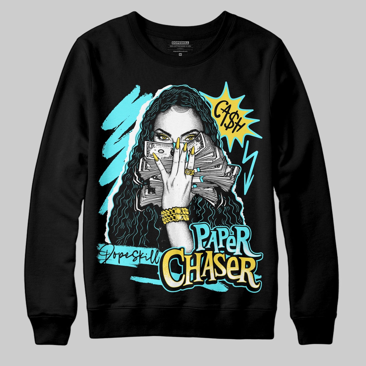 Aqua 5s DopeSkill Sweatshirt NPC Graphic