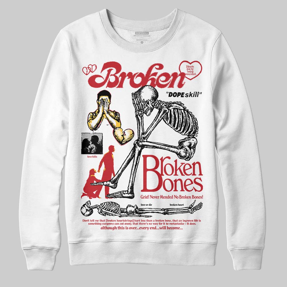 Ferrari 14s DopeSkill Sweatshirt Broken Bones Graphic