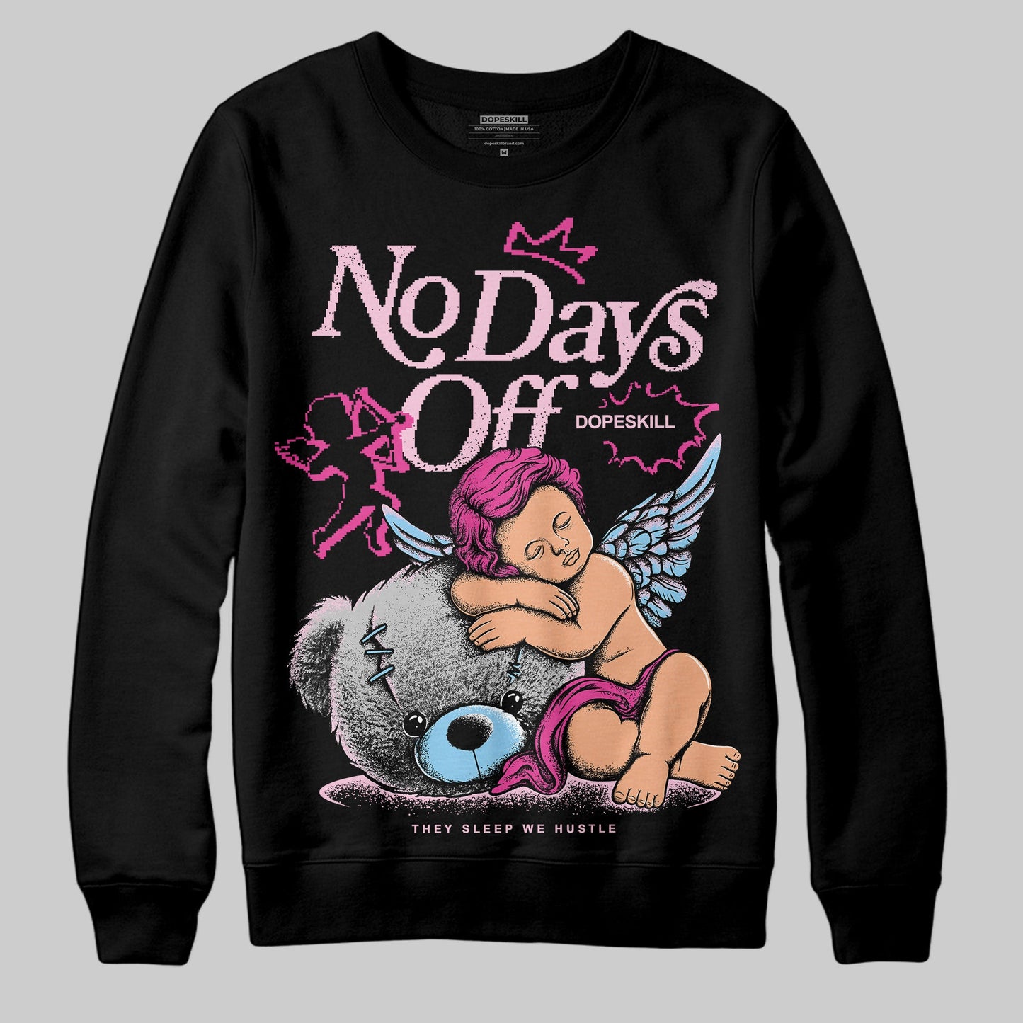 Doernbecher 6s DopeSkill Sweatshirt New No Days Off Graphic