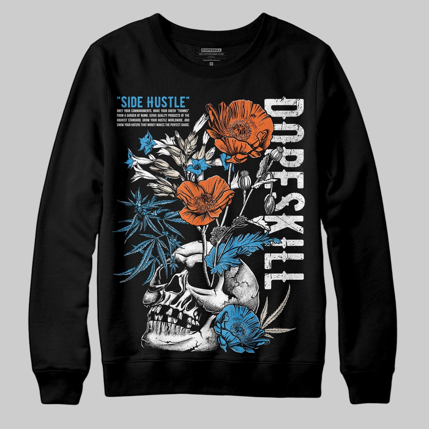 UNC Reimagined 1s DopeSkill Sweatshirt Side Hustle Graphic