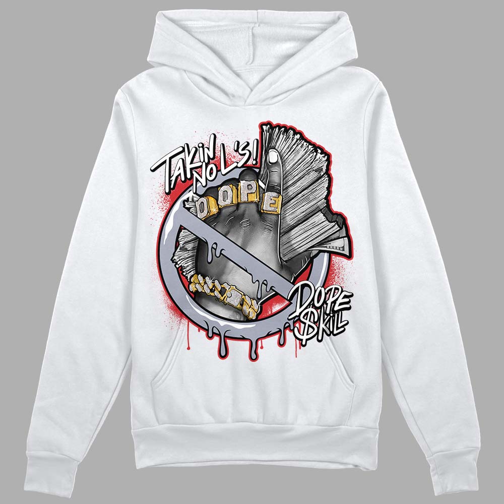 Bred Reimagined 4s DopeSkill Hoodie Sweatshirt Takin No L's Graphic