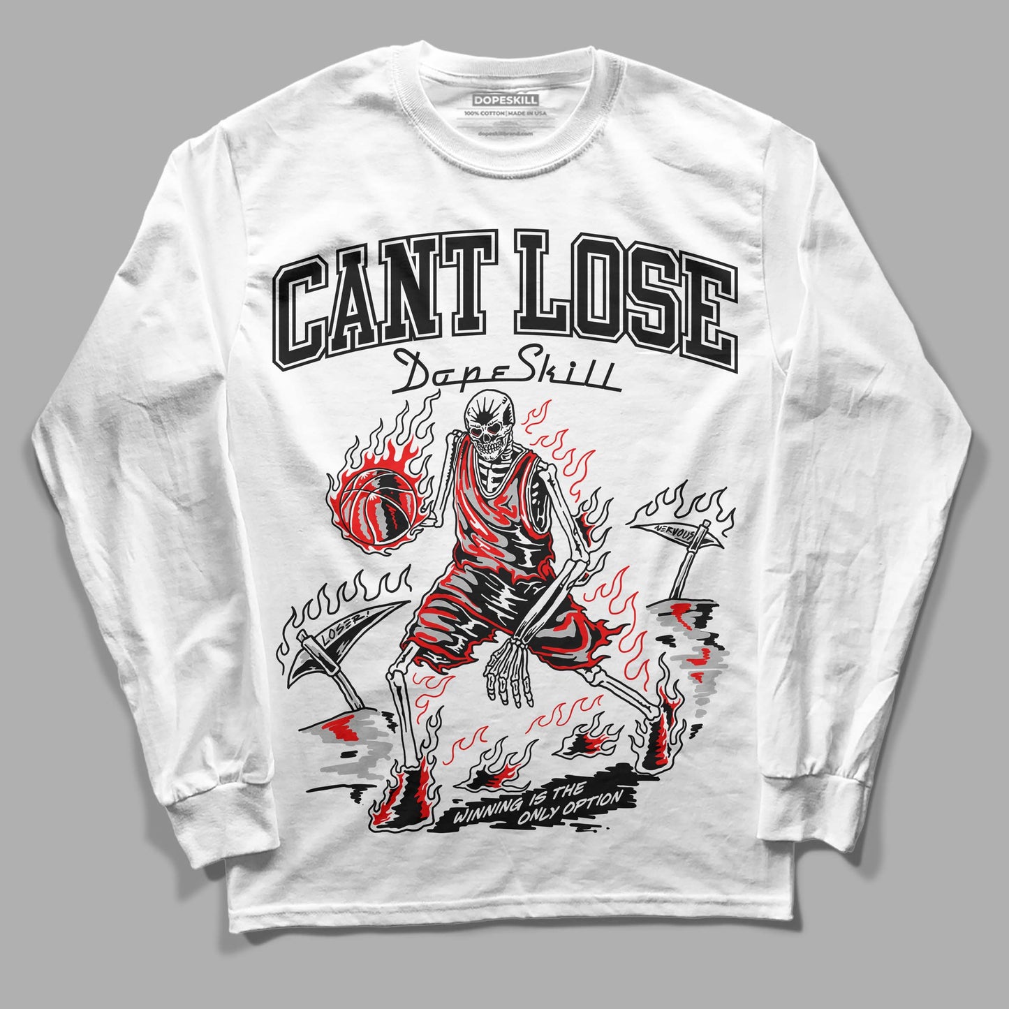 Dunk Low Panda White Black DopeSkill Long Sleeve T-Shirt Cant Lose Graphic