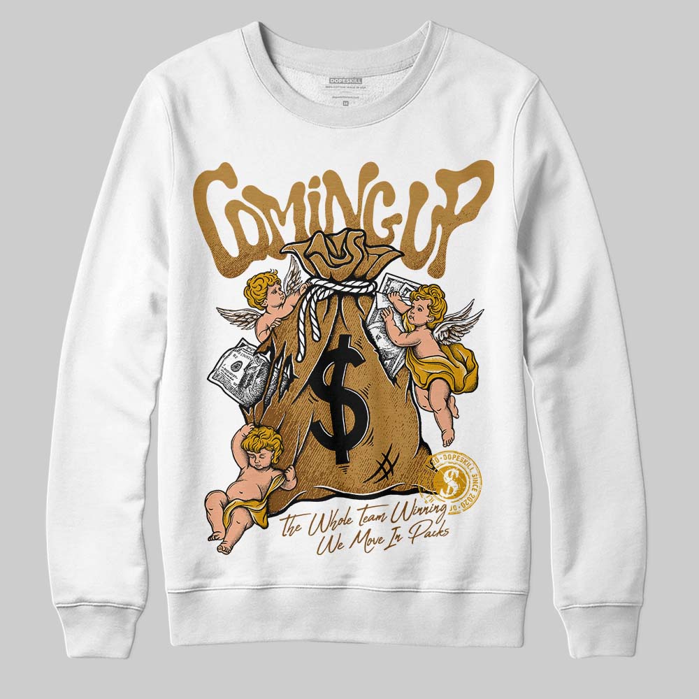 Wheat 13s DopeSkill Sweatshirt Money Bag Coming Up Graphic
