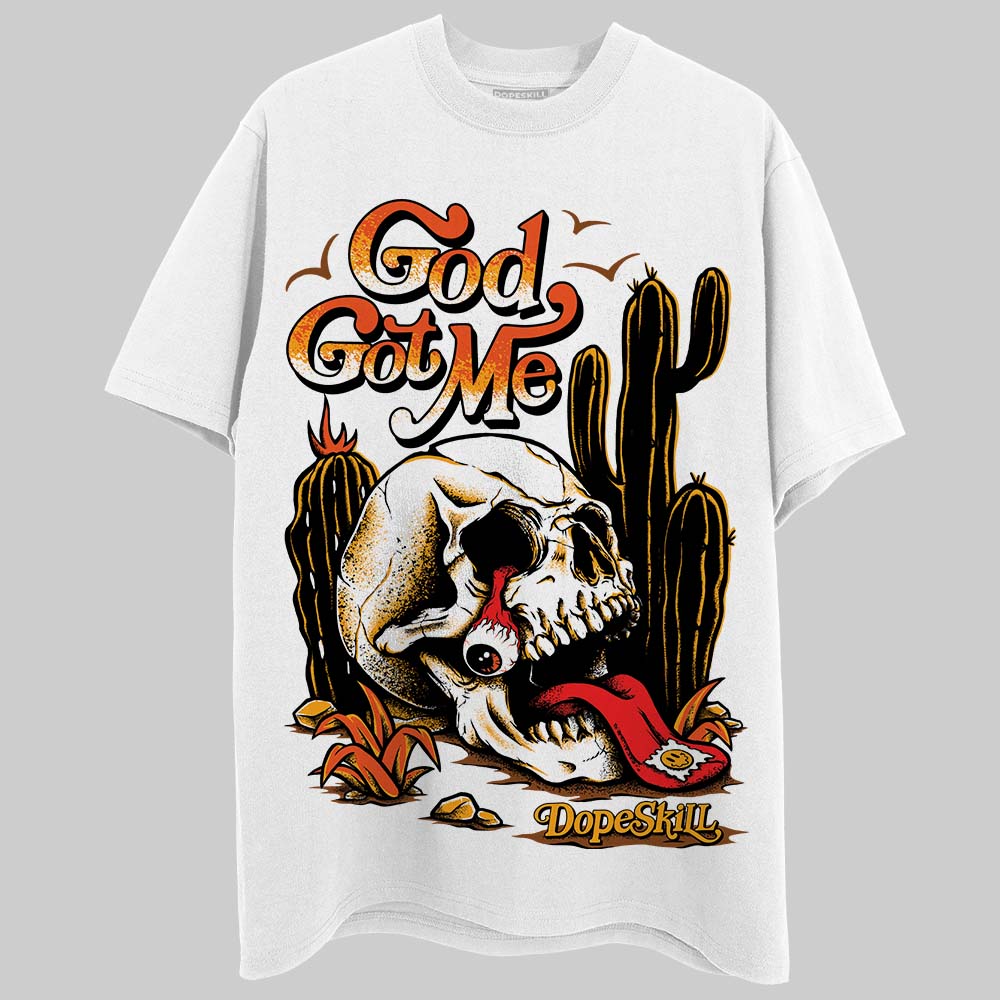 Black Taxi 12s DopeSkill T-Shirt God Got Me Graphic