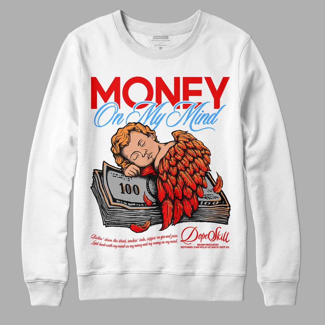 Cherry 11s DopeSkill Sweatshirt MOMM Graphic