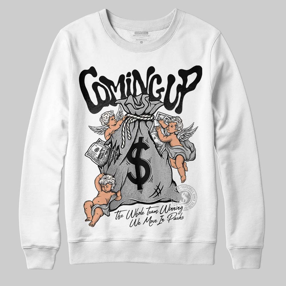 Off Noir 3s DopeSkill Sweatshirt Money Bag Coming Up Graphic