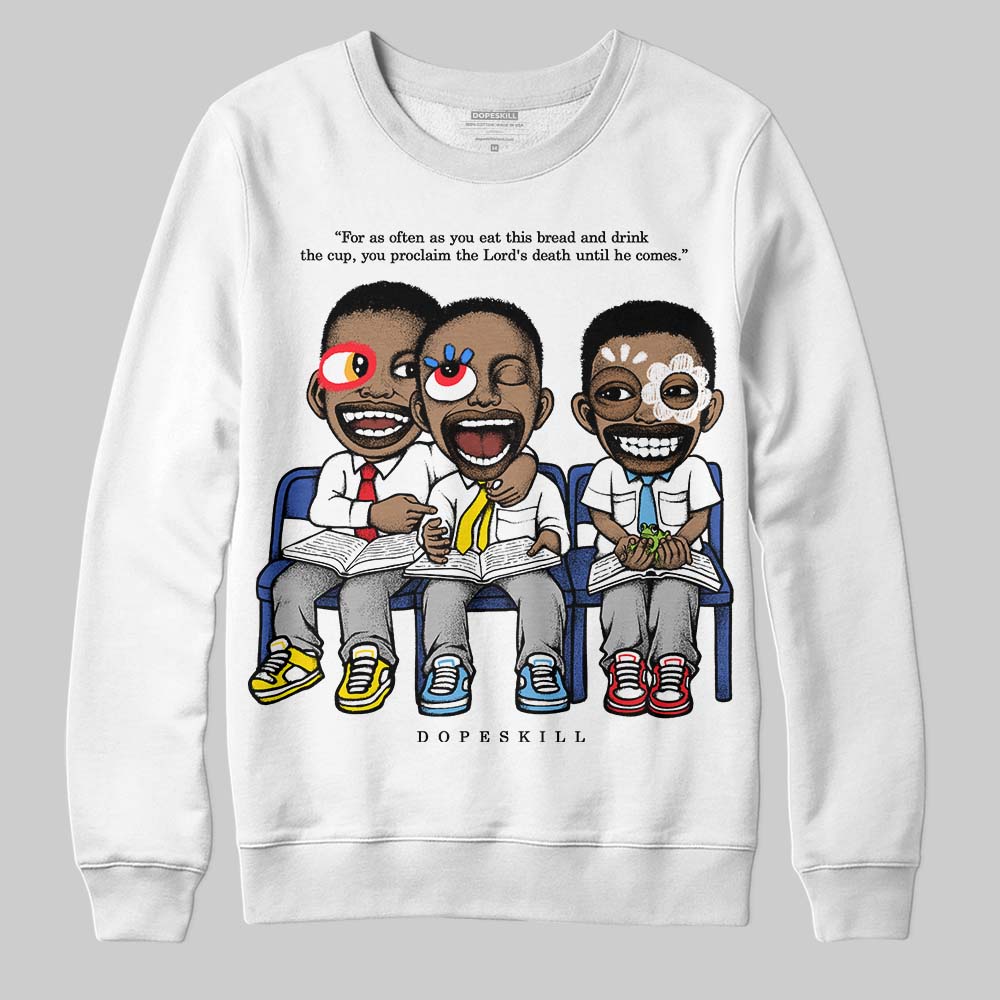 Dunk Panda White Black DopeSkill Sweatshirt First Sunday Graphic