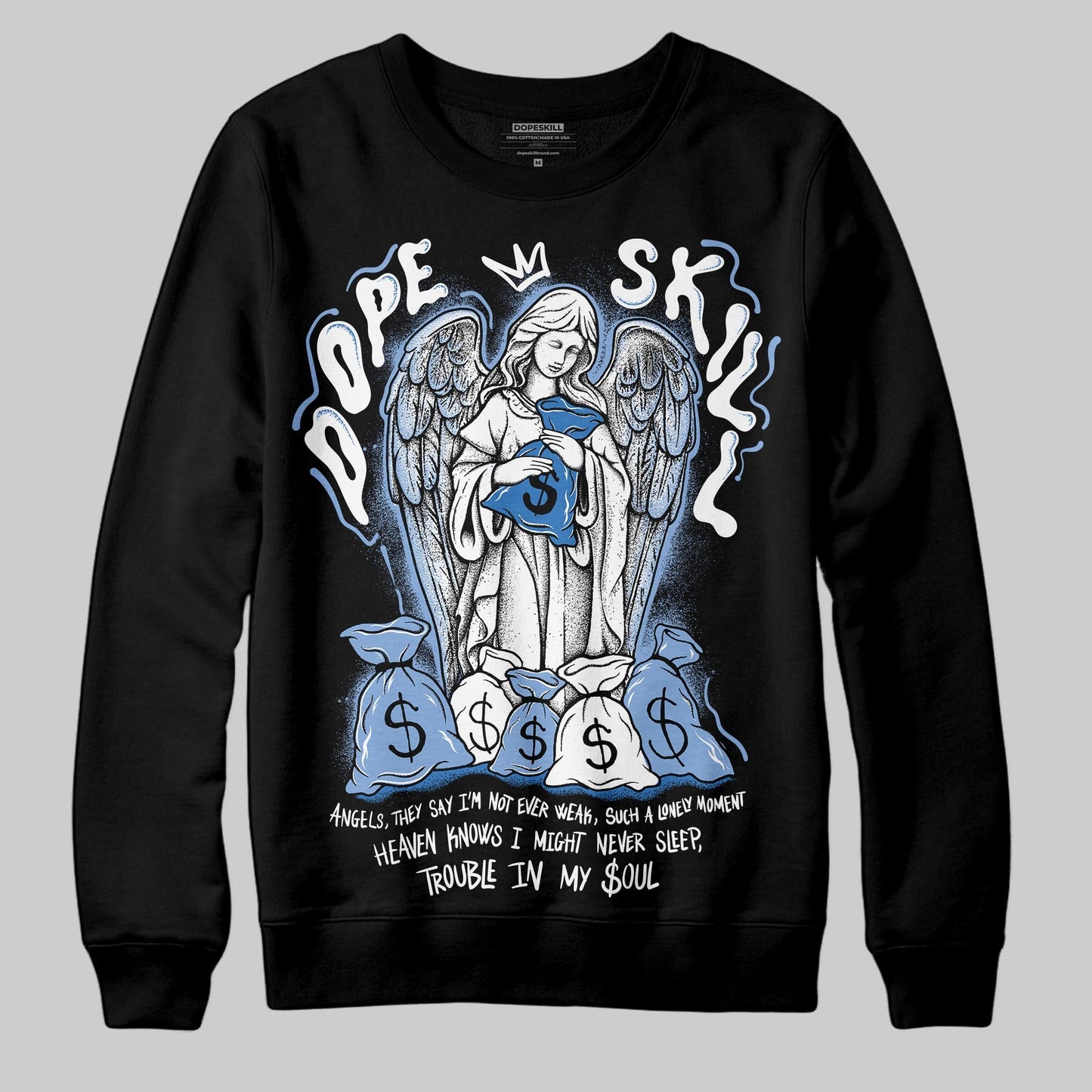 Forget Me Not 4s DopeSkill Sweatshirt Angels Graphic