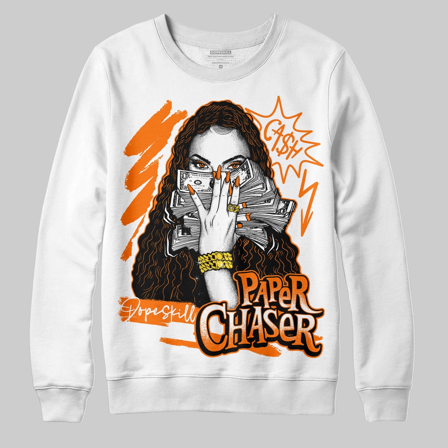 Dunk Low Magma Orange DopeSkill Sweatshirt NPC Graphic