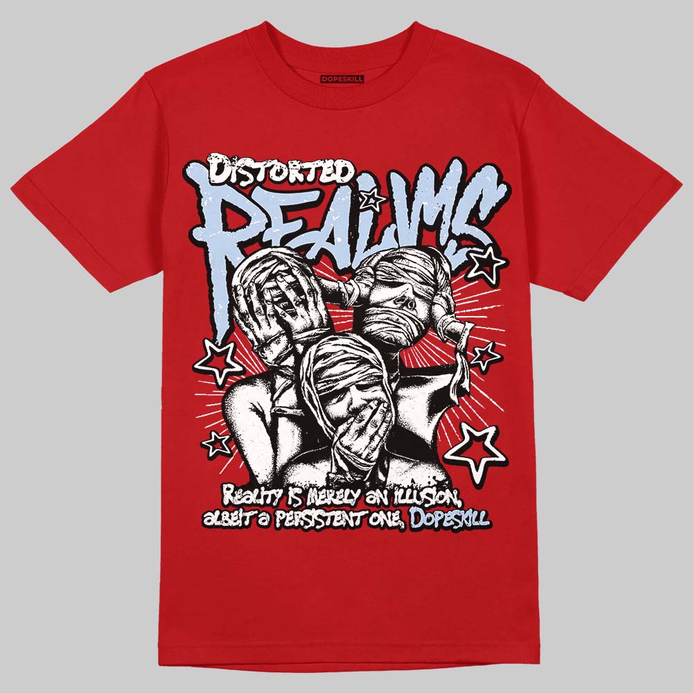Cherry 11s DopeSkill T-Shirt Distorted Realms Graphic