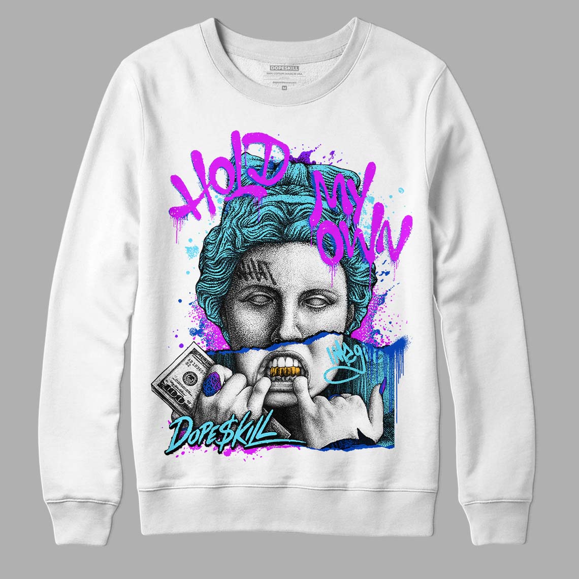SB Dunk Argon DopeSkill Sweatshirt Hold My Own Graphic