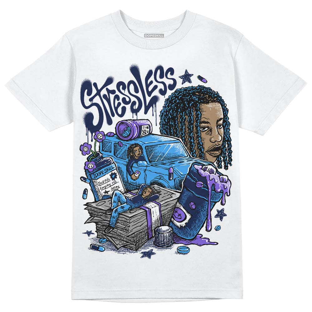 Midnight Navy 3s DopeSkill T-Shirt Stressless Graphic