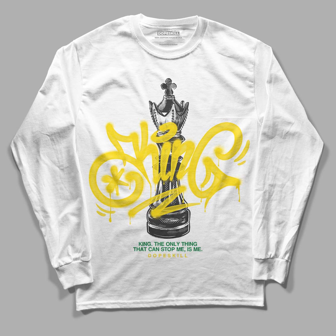 Dunk Low Reverse Brazil DopeSkill Long Sleeve T-Shirt King Chess Graphic
