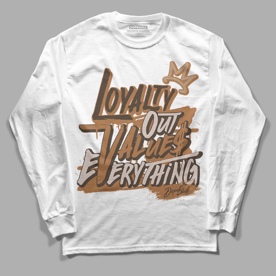 Palomino 3s DopeSkill Long Sleeve T-Shirt LOVE Graphic