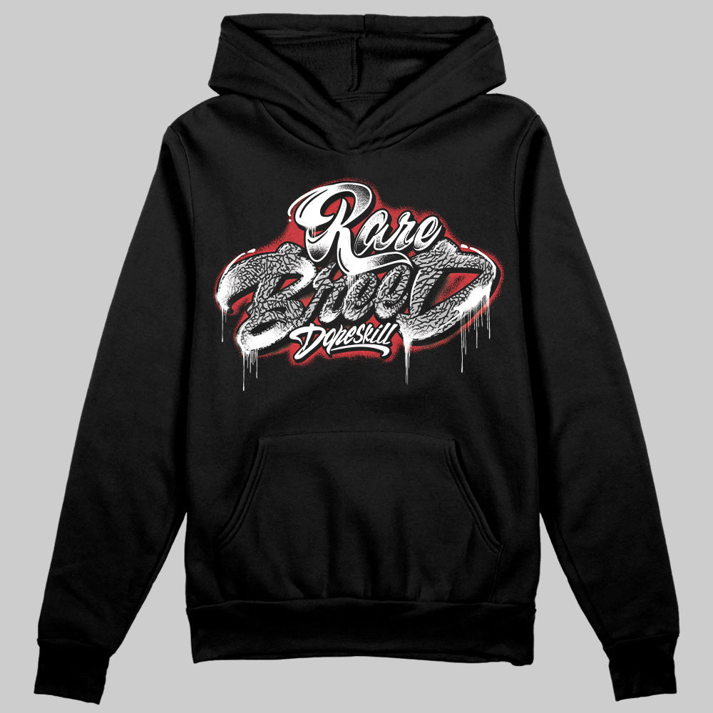 Black Cement 3s DopeSkill Hoodie Sweatshirt Rare Breed Type Graphic