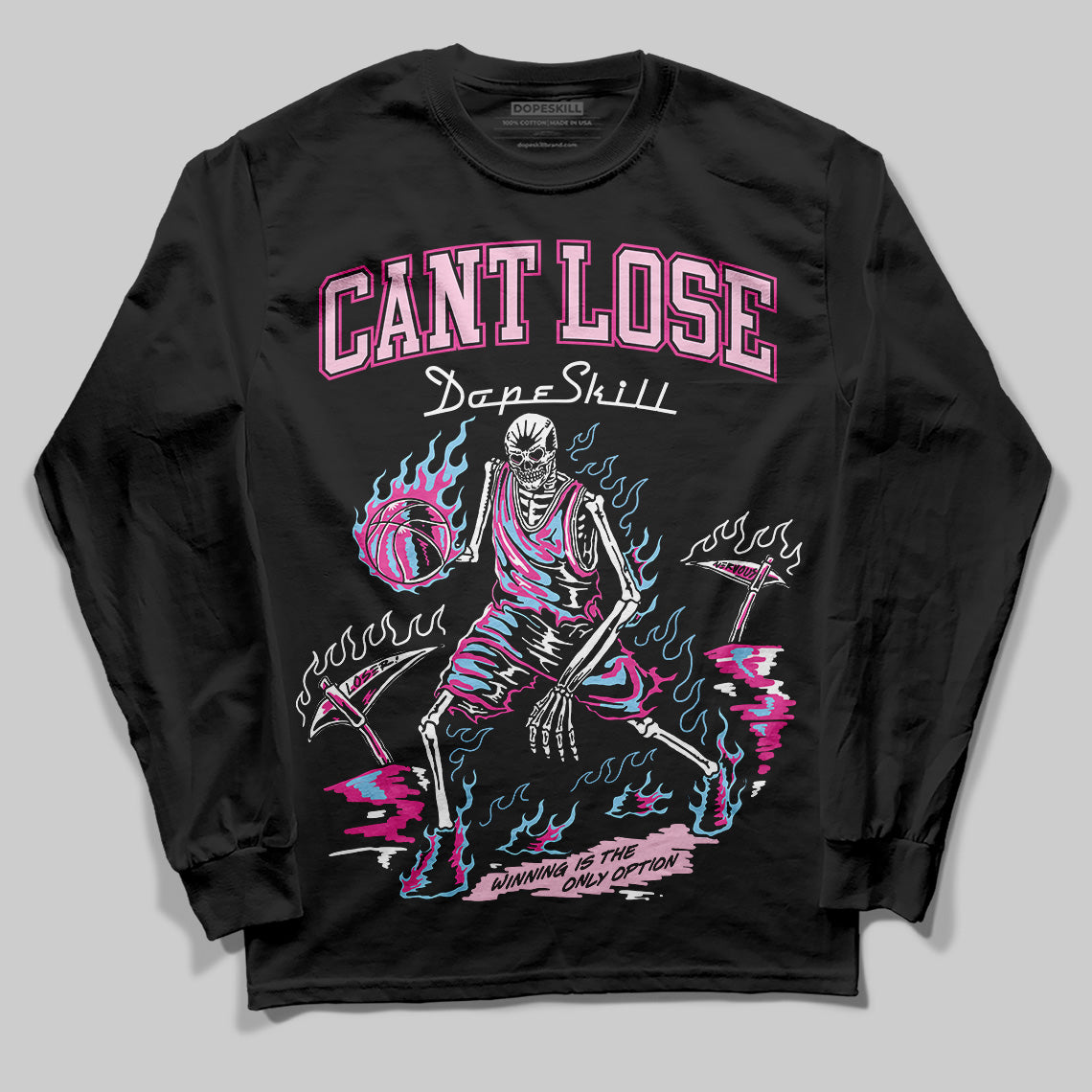 Doernbecher 6s DopeSkill Long Sleeve T-Shirt Cant Lose Graphic