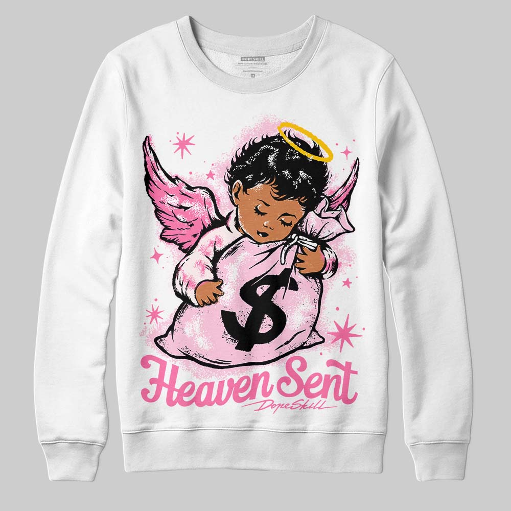 Dunk Pink Foam DopeSkill Sweatshirt Heaven Sent Graphic