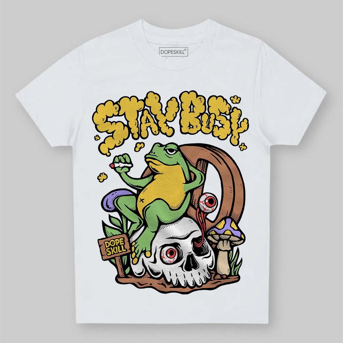 Limited DopeSkill Toddler Kids T-shirt Stay Busy Graphic