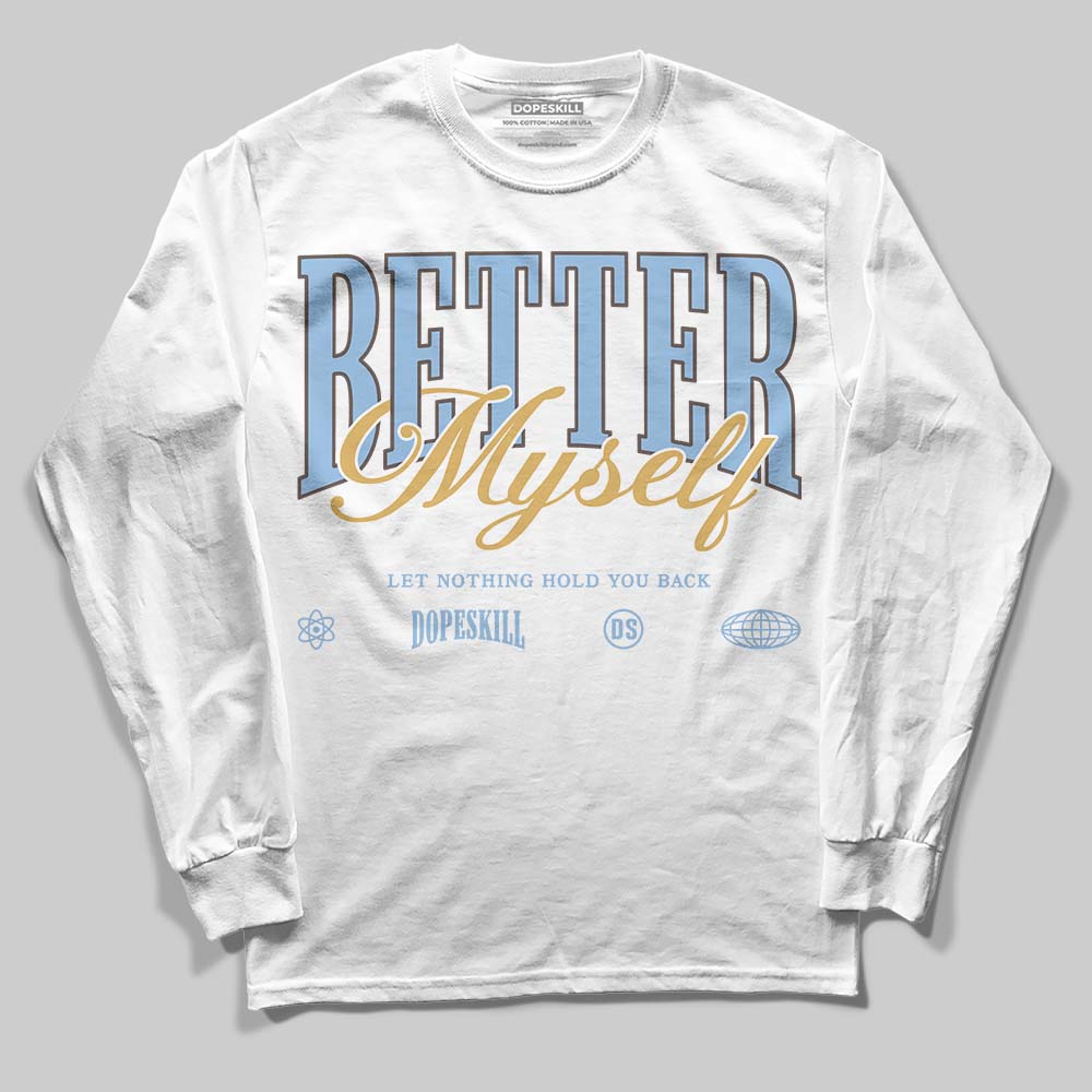 Handball Spezial Light Blue DopeSkill Long Sleeve T-Shirt Better Myself Graphic