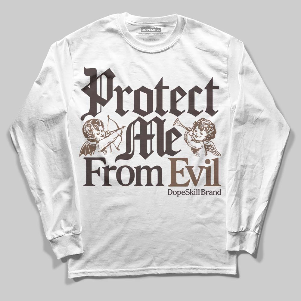 Baroque Brown 12s DopeSkill Long Sleeve T-Shirt Protect Me From Evil Graphic