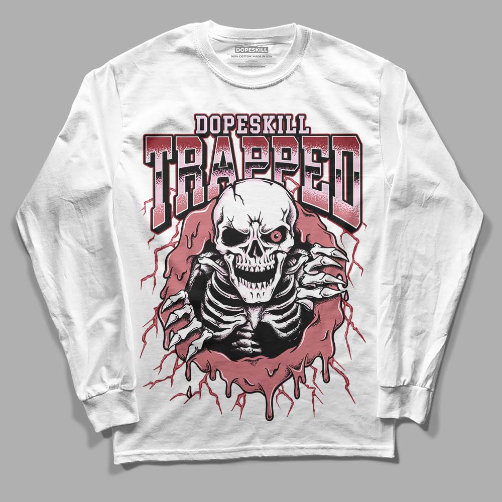 Valentine's Day Collection DopeSkill Long Sleeve T-Shirt Trapped Halloween Graphic