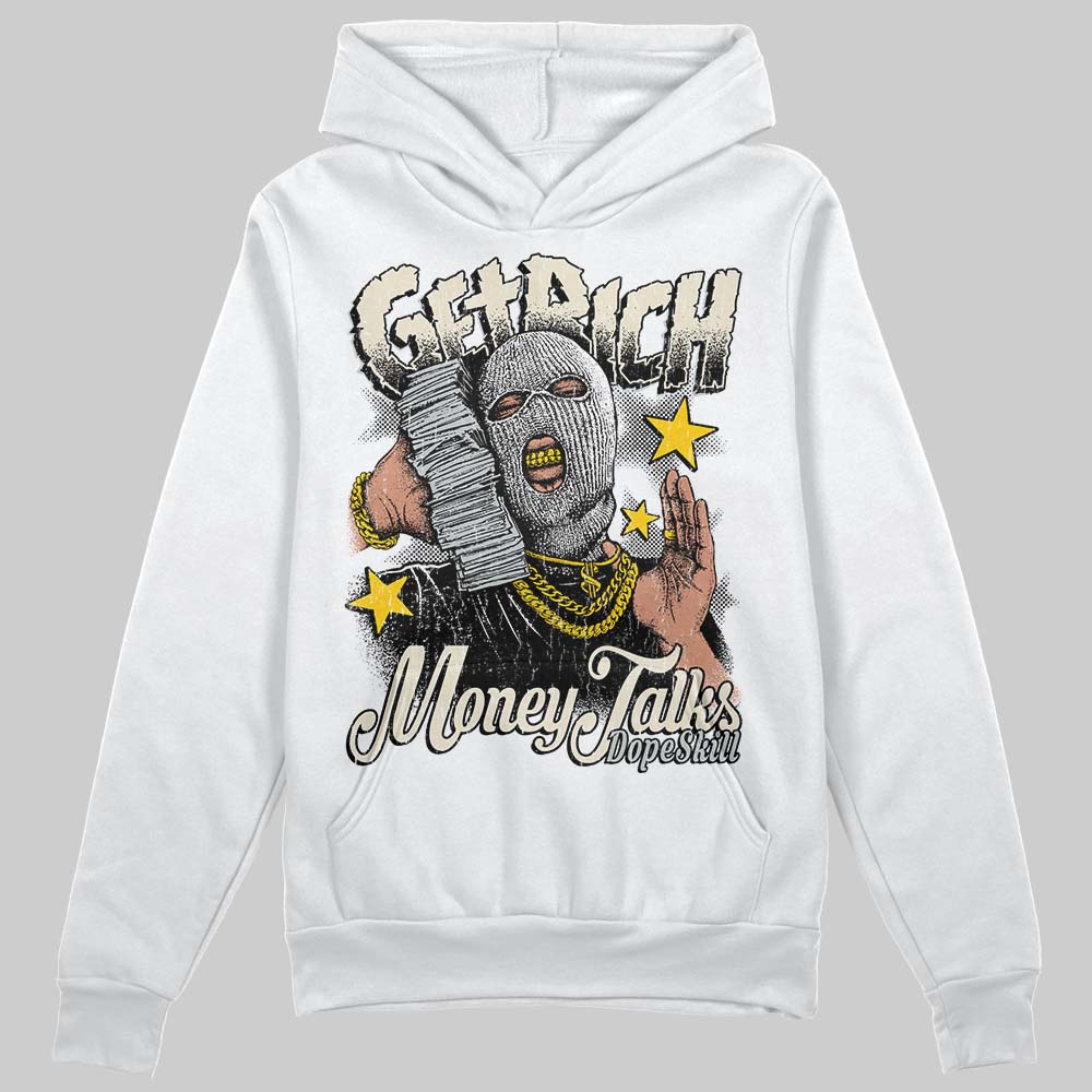 Reverse Metallic 5s DopeSkill Hoodie Sweatshirt Get Rich Graphic