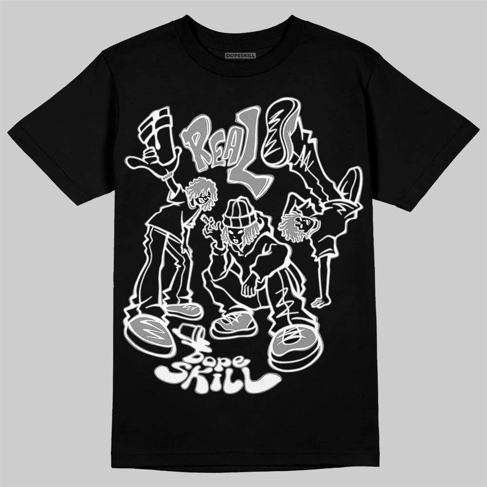 Black and White Collection DopeSkill T-Shirt Real Y2K Players Graphic