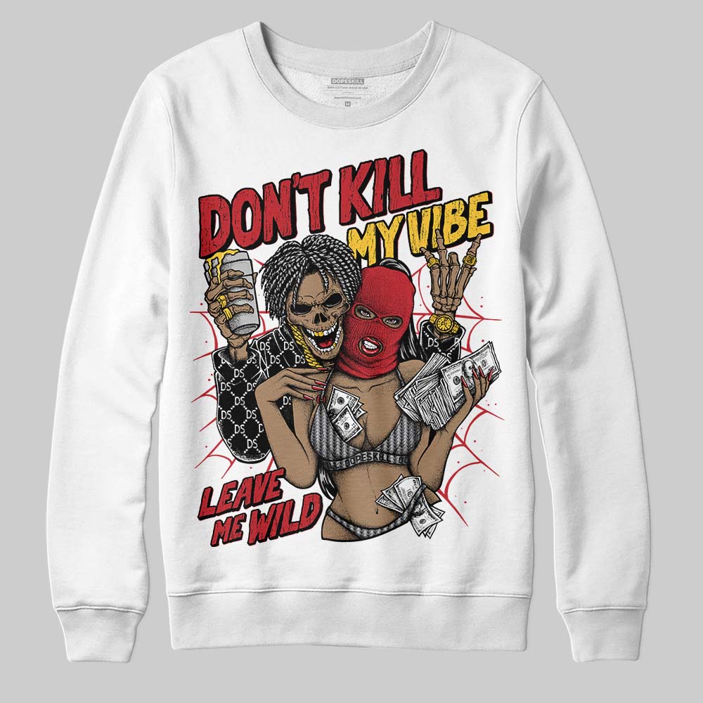 Ferrari 14s DopeSkill Sweatshirt Don't Kill My Vibe Graphic
