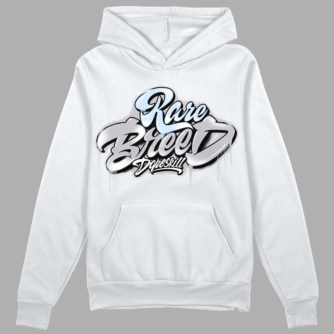 Cement Grey 11s DopeSkill Hoodie Sweatshirt Rare Breed Type Graphic