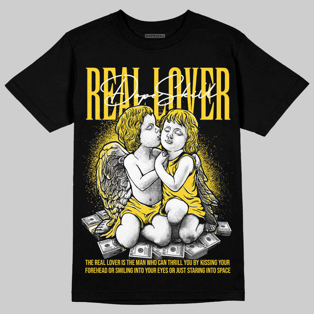 Black Tour Yellow AJ 4 Thunder DopeSkill Unisex T-Shirt Real Lover Graphic