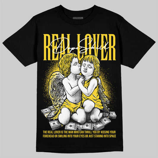Black Tour Yellow AJ 4 Thunder DopeSkill Unisex T-Shirt Real Lover Graphic
