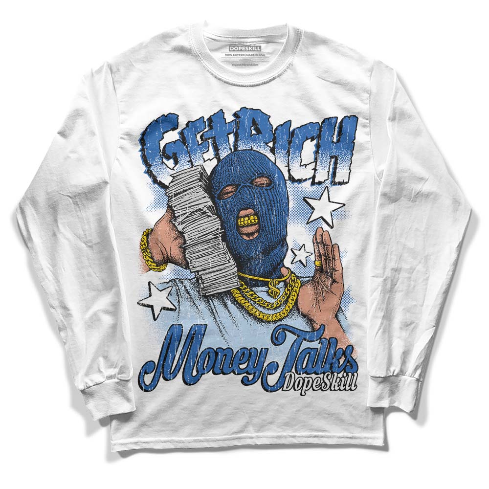 Space Jam 11s DopeSkill Long Sleeve T-Shirt Get Rich Graphic