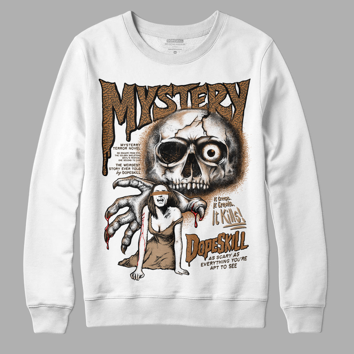 Palomino 3s DopeSkill Sweatshirt Mystery Ghostly Grasp Graphic