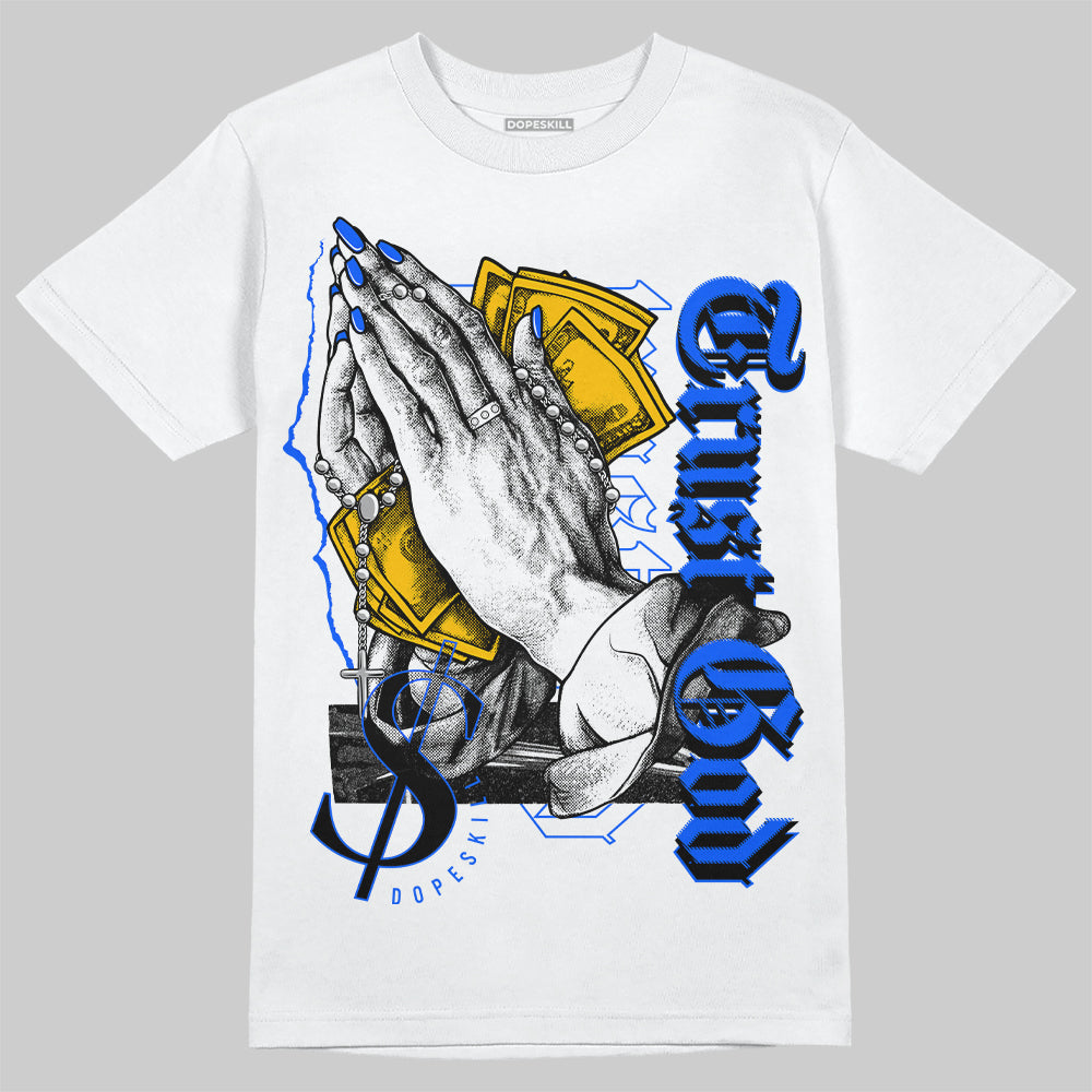 Royal Blue Collection DopeSkill T-Shirt Trust God Graphic