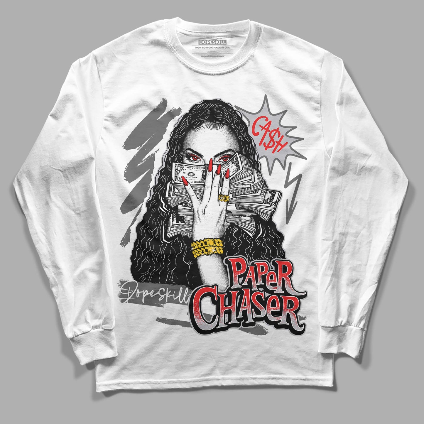 Grey Collection DopeSkill Long Sleeve T-Shirt NPC Graphic