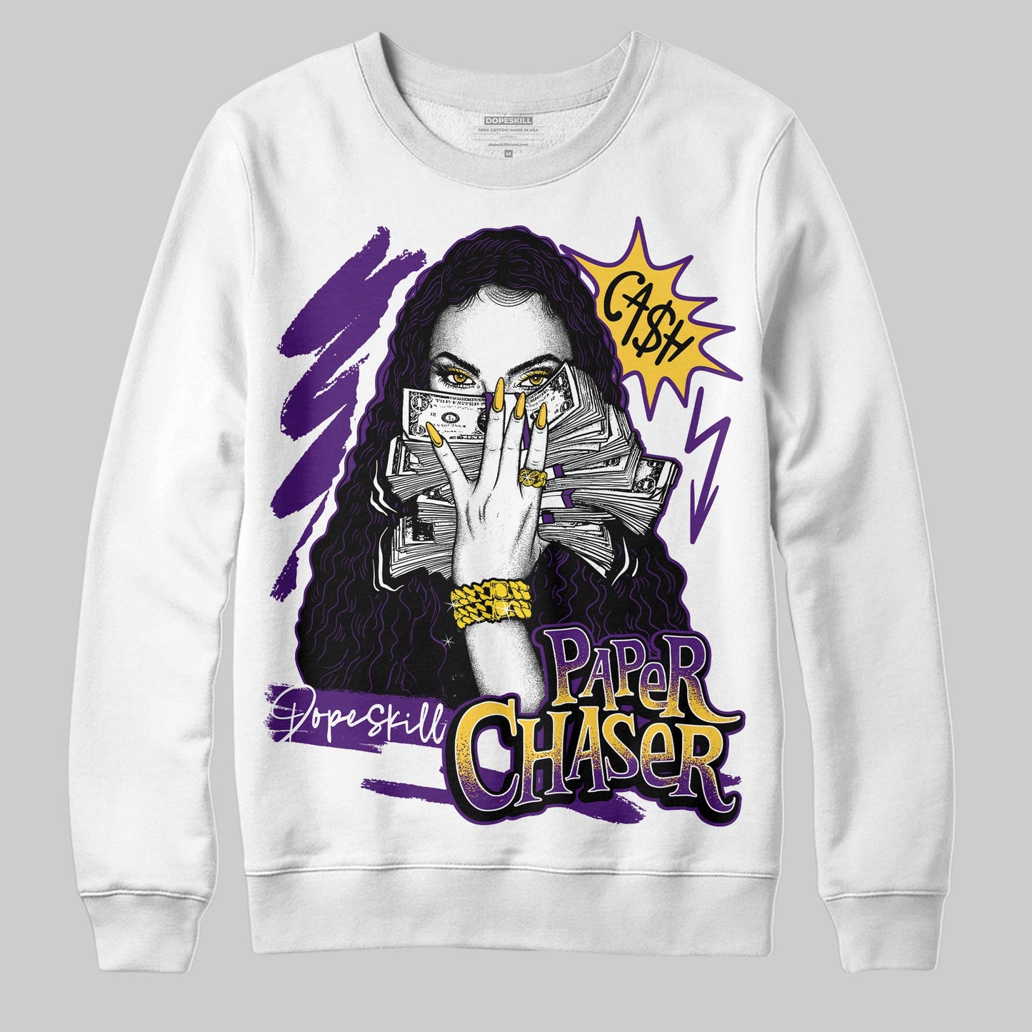 Field Purple 12s DopeSkill Sweatshirt NPC Graphic
