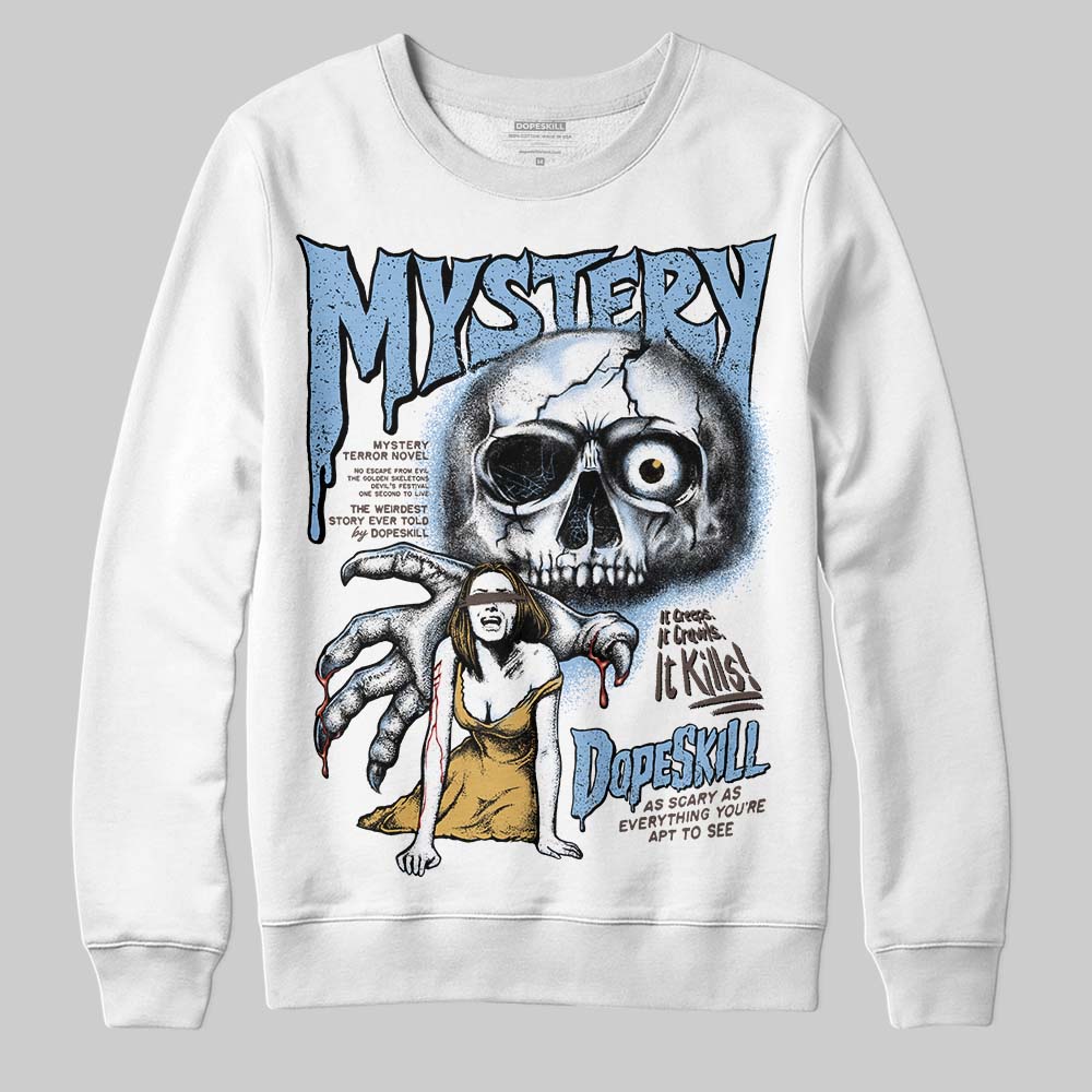 Handball Spezial Light Blue DopeSkill Sweatshirt Mystery Ghostly Grasp Graphic
