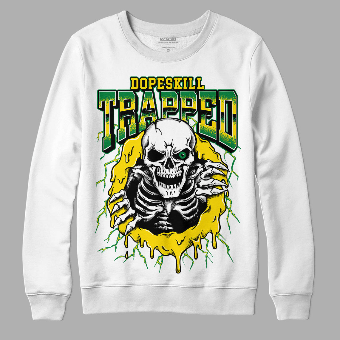 Dunk Low Reverse Brazil DopeSkill Sweatshirt Trapped Halloween Graphic