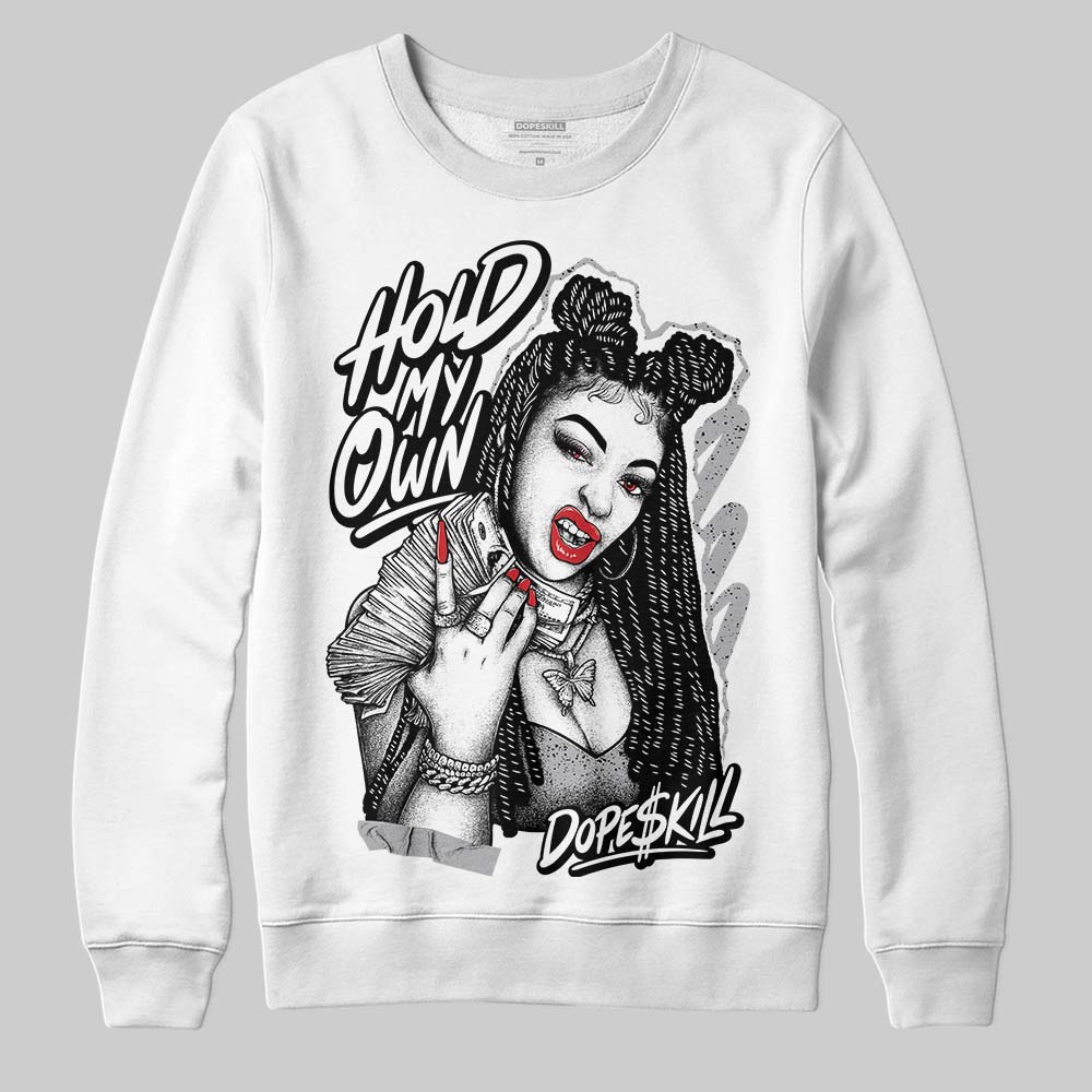 White Cement 4s DopeSkill Sweatshirt New H.M.O Graphic
