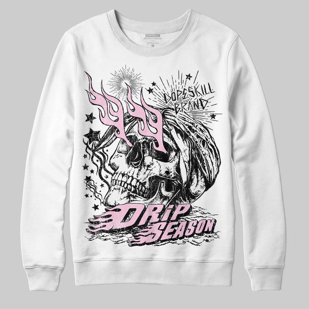 Pink Collection DopeSkill Sweatshirt Drip Season Graphic