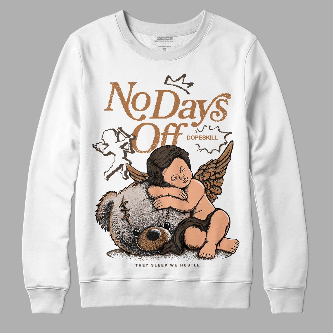 Palomino 3s DopeSkill Sweatshirt New No Days Off Graphic