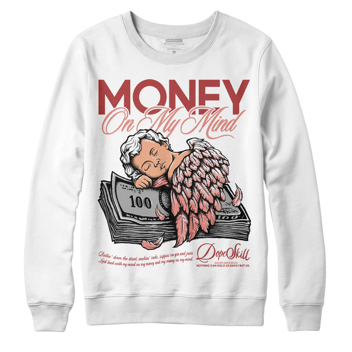 Dune Red 13s DopeSkill Sweatshirt MOMM Graphic
