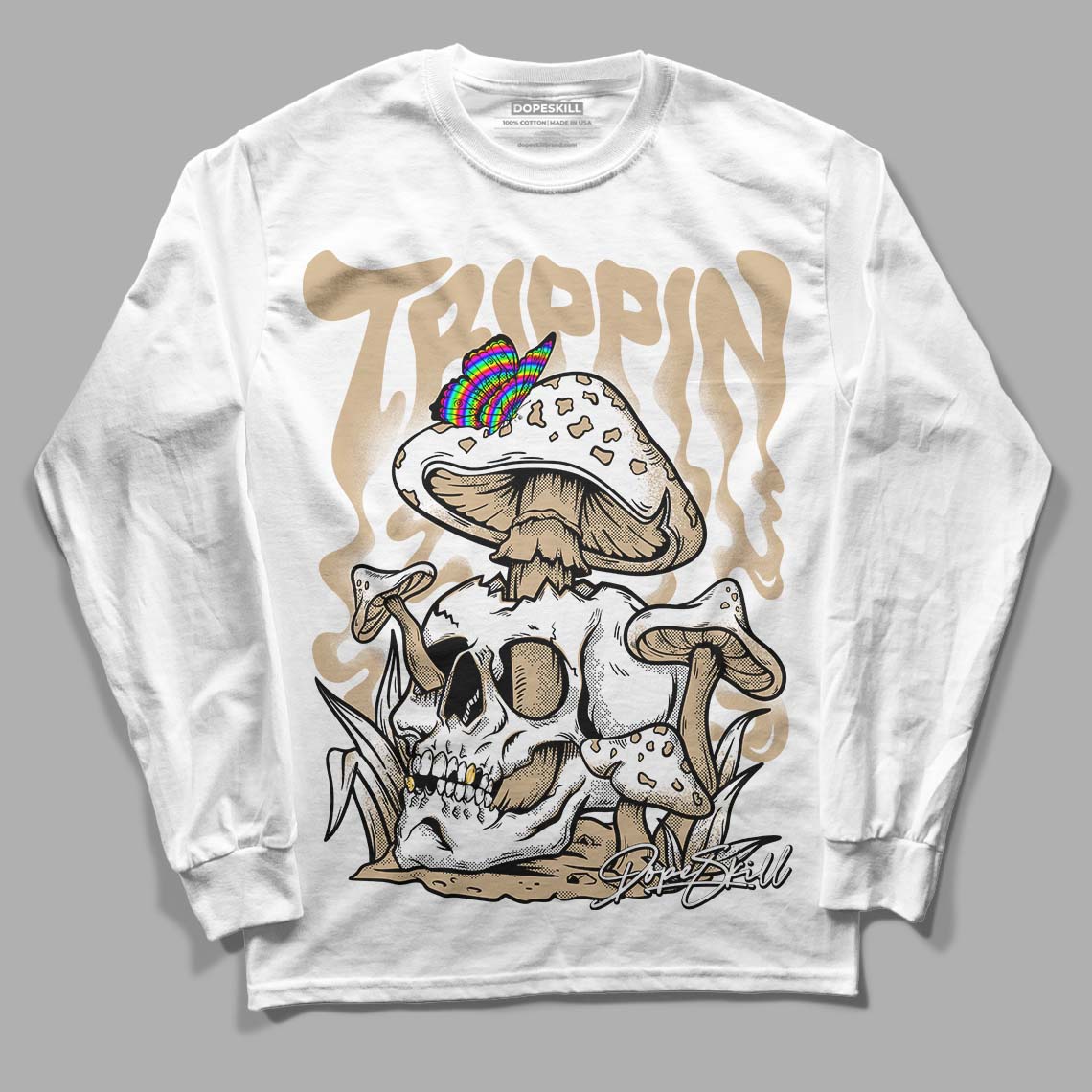 TAN Collection DopeSkill Long Sleeve T-Shirt Trippin Graphic