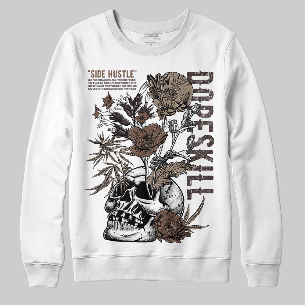 Baroque Brown 12s DopeSkill Sweatshirt Side Hustle Graphic