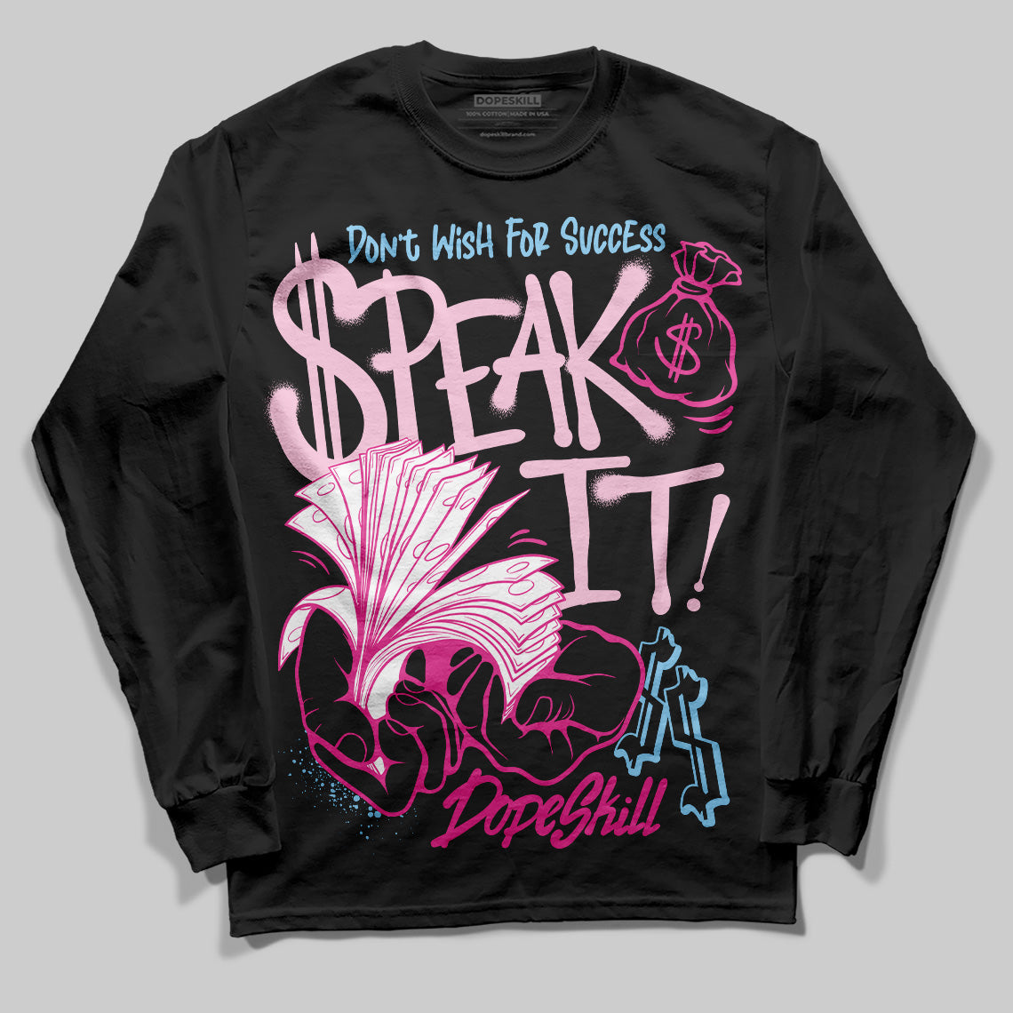 Doernbecher 6s DopeSkill Long Sleeve T-Shirt Speak It Graphic