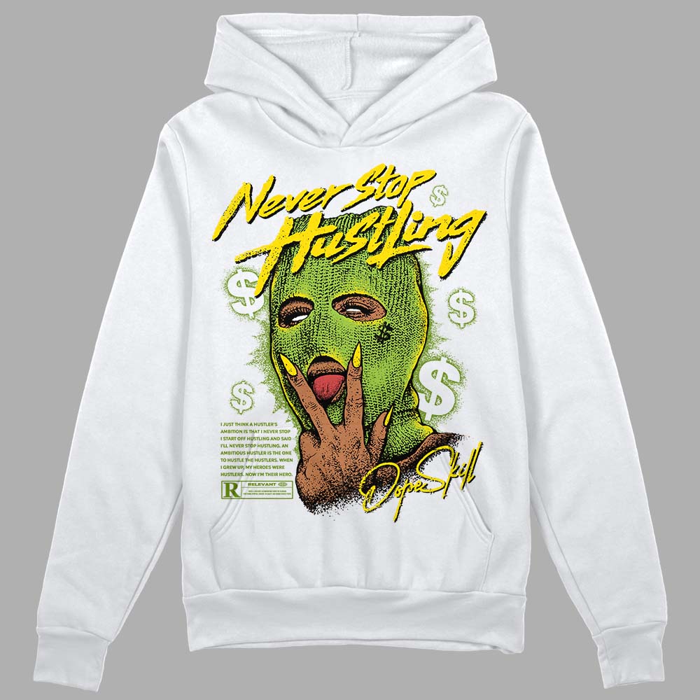 Dunk 'Chlorophyll' DopeSkill Hoodie Sweatshirt Never Stop Hustling Graphic