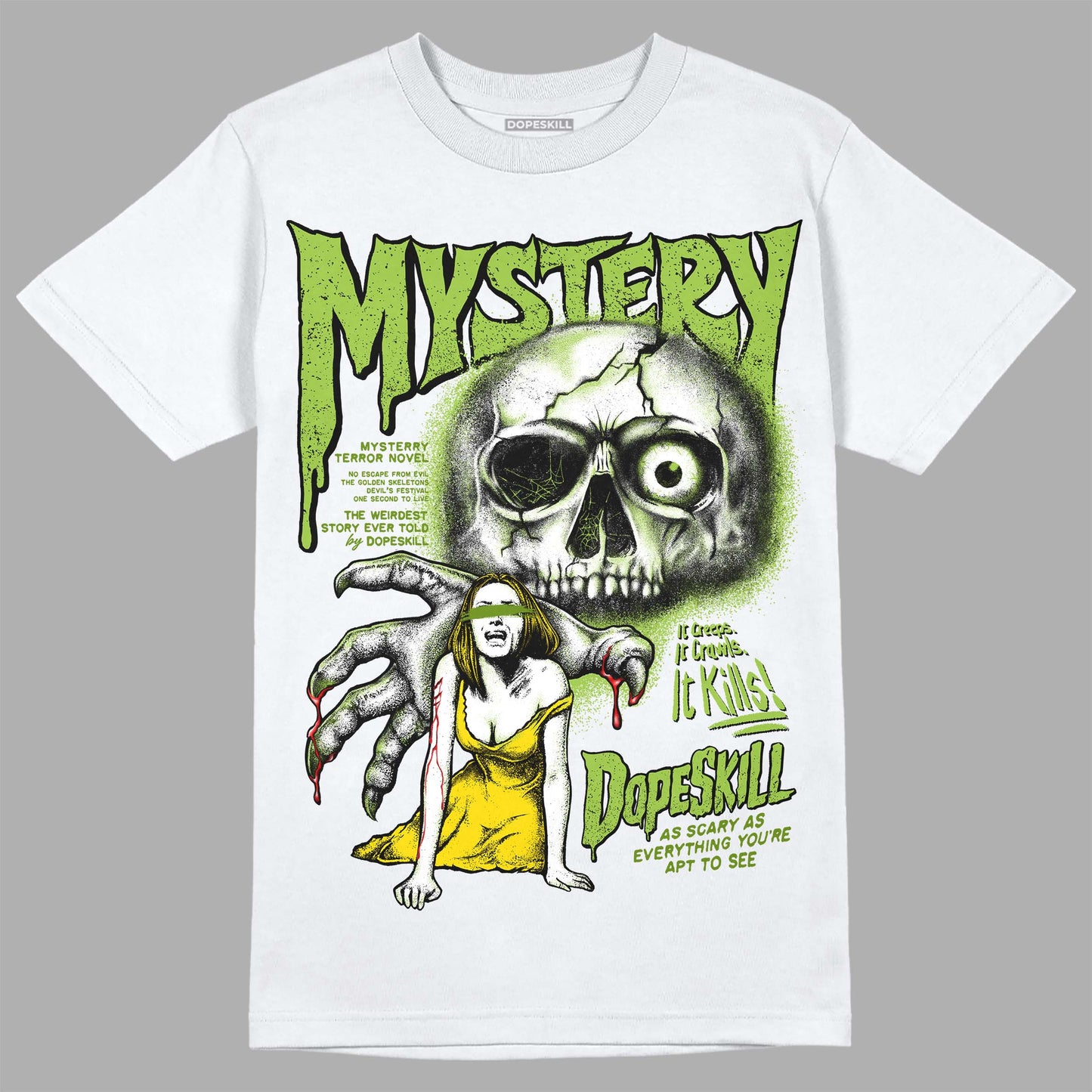 Dunk 'Chlorophyll' DopeSkill T-Shirt Mystery Ghostly Grasp Graphic