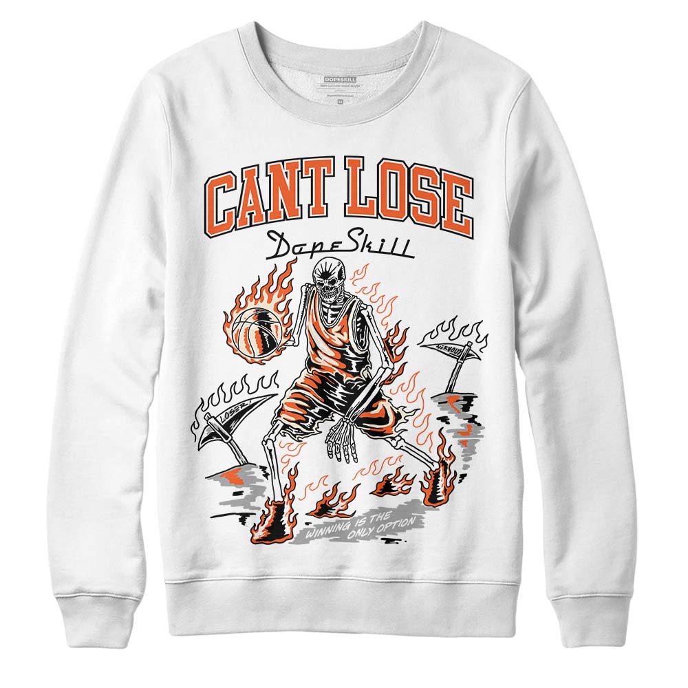 Georgia Peach 3s DopeSkill Sweatshirt Cant Lose Graphic
