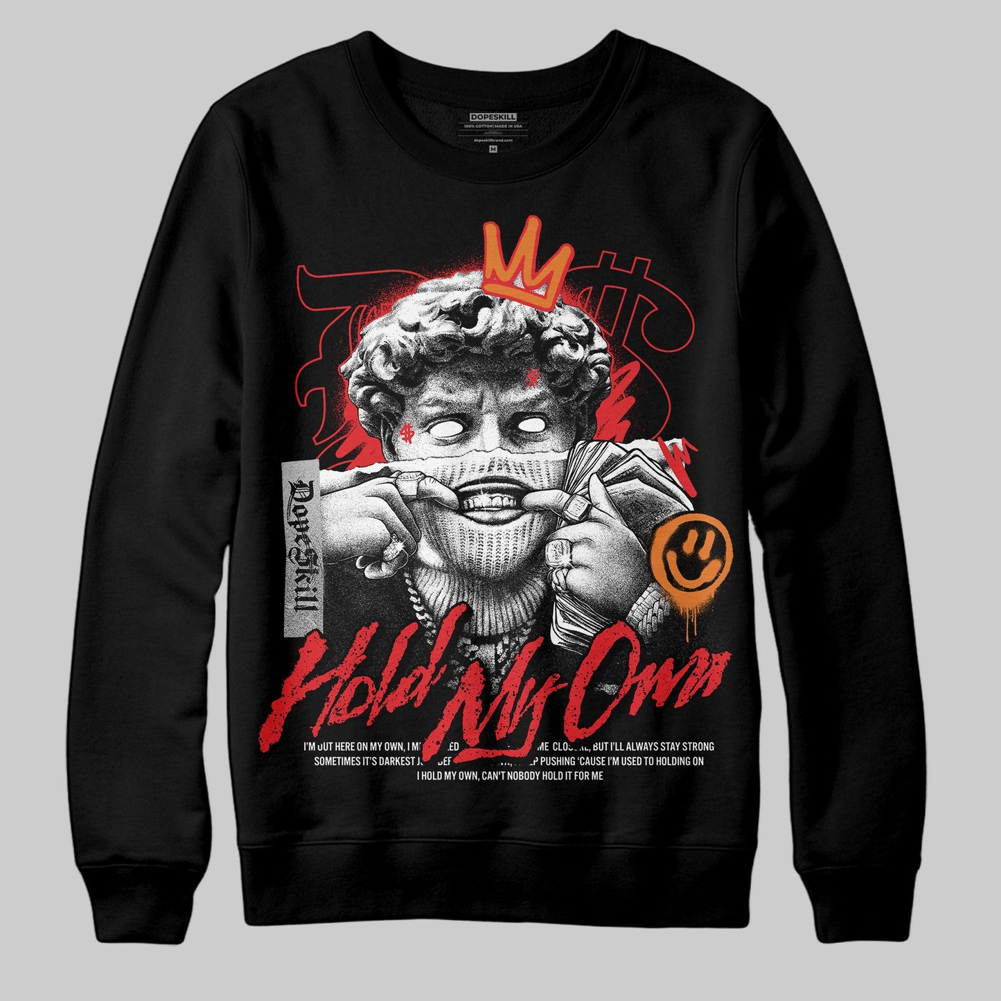 Red Cement 4S DopeSkill Sweatshirt In My Way Graphic