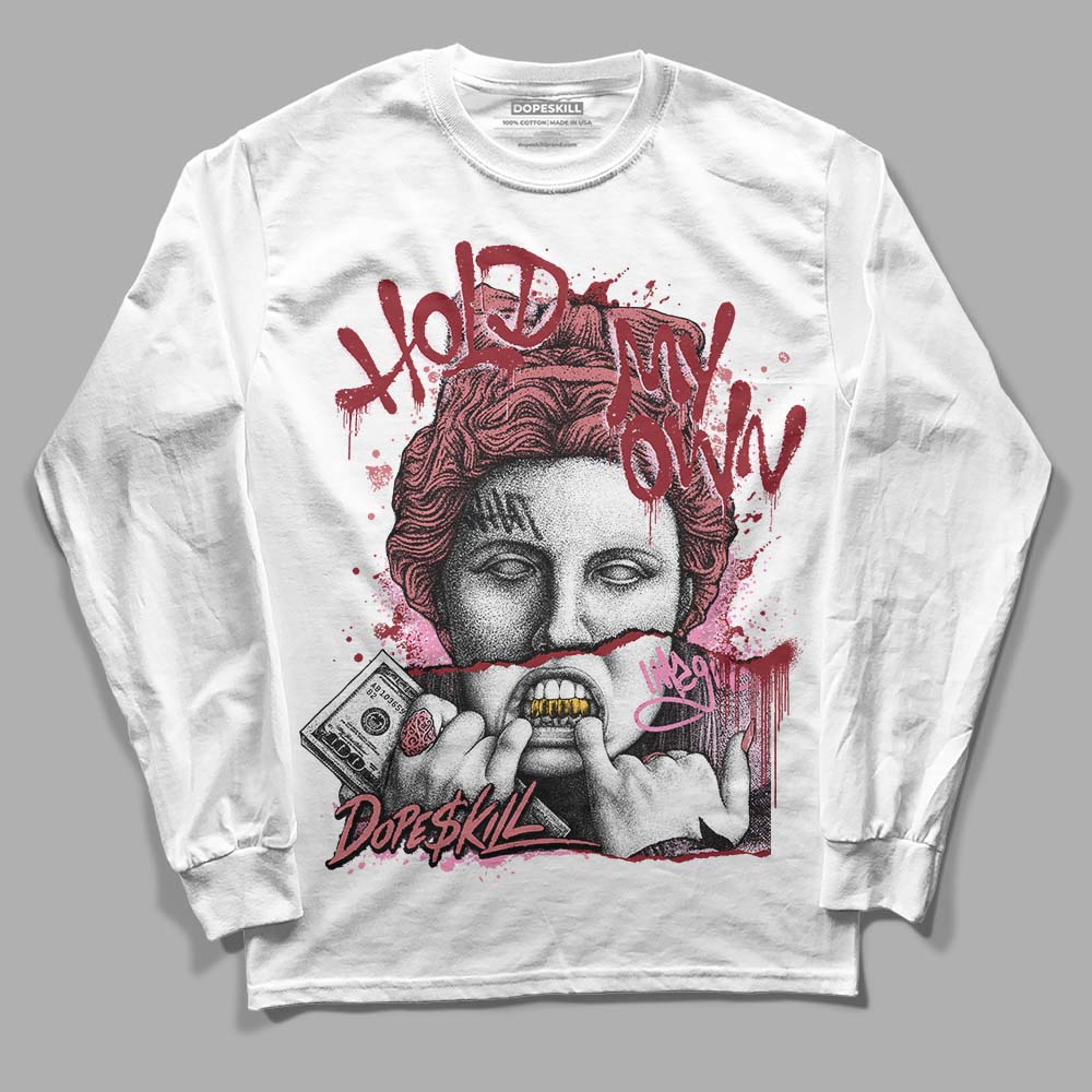 Valentine's Day Collection DopeSkill Long Sleeve T-Shirt Hold My Own Graphic